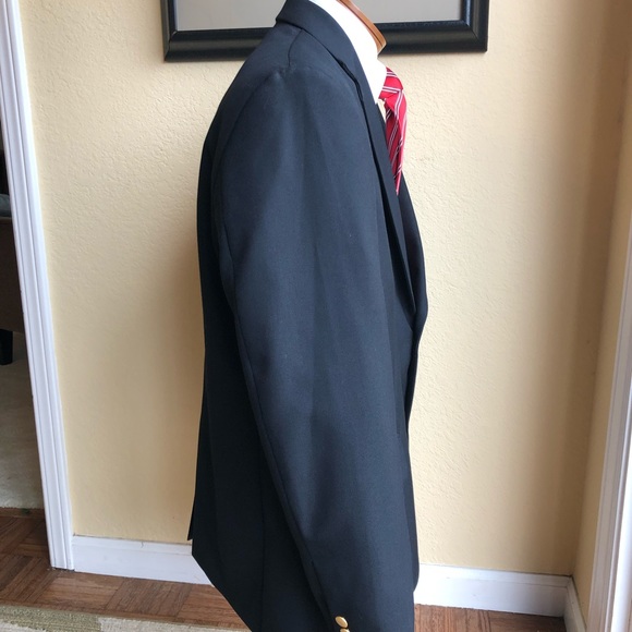 Lands’ End Classic Black Blazer Size 42 - Picture 12 of 15
